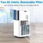 Aire acondicionado portatil Antarctic Star Zhejiang Oulun NPLH5A-06C/X1E 10000 BTU modos enfriamiento ventilador deshumi