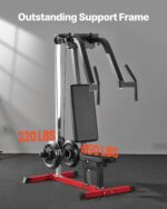 VEVOR, máquina de apertura de pecho, máquina especializada para tren superior para gimnasio en casa, apertura ajustable