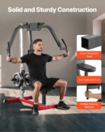 VEVOR, máquina de apertura de pecho, máquina especializada para tren superior para gimnasio en casa, apertura ajustable