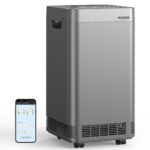 Purificador de aire Nuwave Forever Plus 47607 filtro lavable cobertura hasta 298 metros cuadrados sistema sin reemplazo