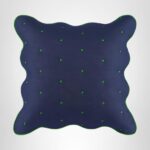 Juego de ropa de cama Kate Spade New York Keeco 43025040720E Full Queen 3 piezas algodón 100% borde festoneado reversibl