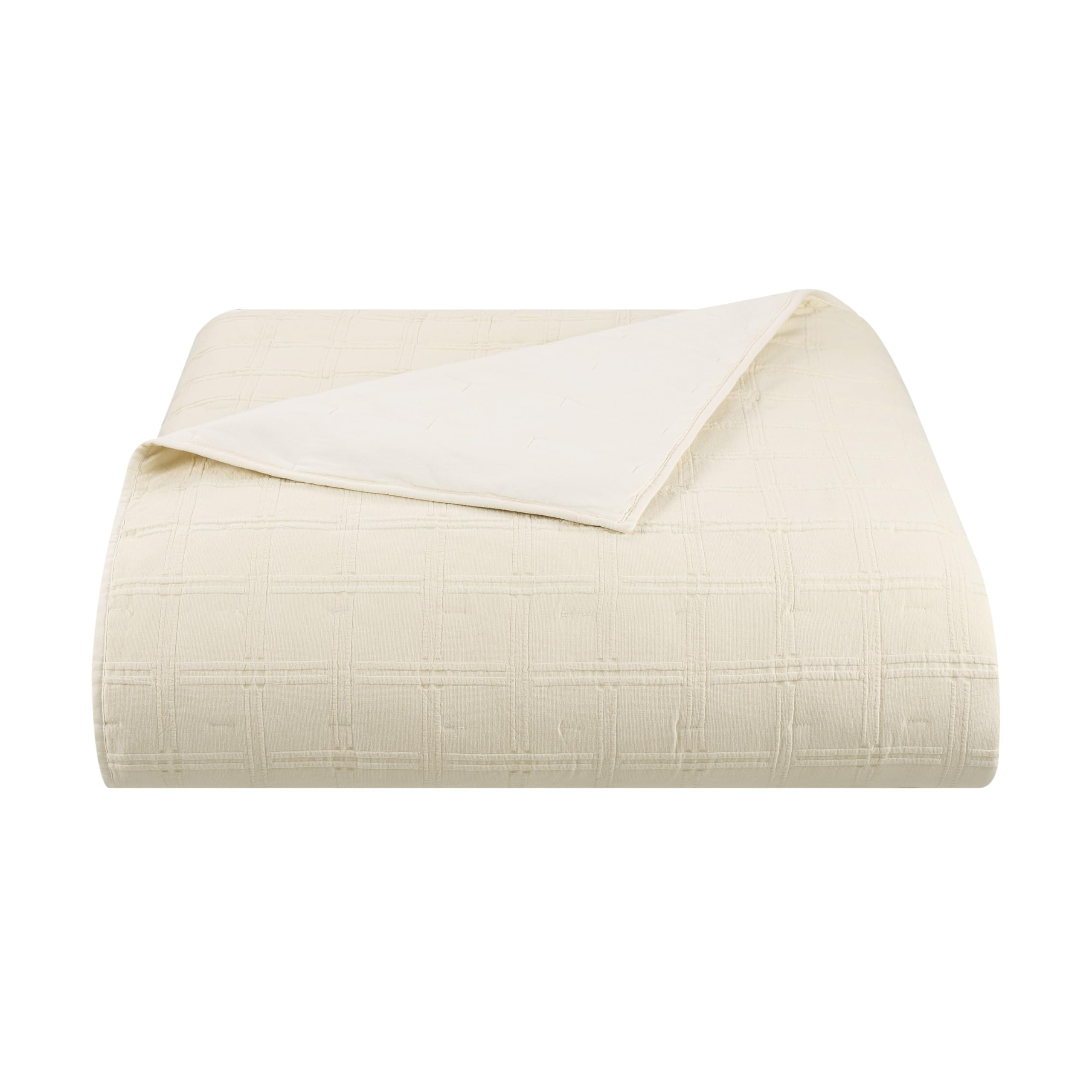 Version 1.0.0 Colcha WestPoint Home Southern Tide Marco Island 1C48875 King Marfil 100% Algodón Jacquard
