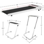 Caminadora bajo escritorio con mesa ajustable Trademark Global 80-5212-5213 portátil 600W