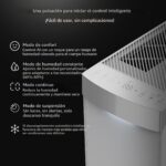Deshumidificador AEOCKY LEO-Lite Energy Star 6.0 74 Pintas 4500 Pies Cuadrados con Compresor Inteligente, Humidistato y