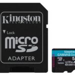 Kingston Canvas Go Plus 512GB Tarjeta microSD | Hasta 200 MB/s | Clase 10, UHS-I, U3, V30, A2 | SDCG4/512GB