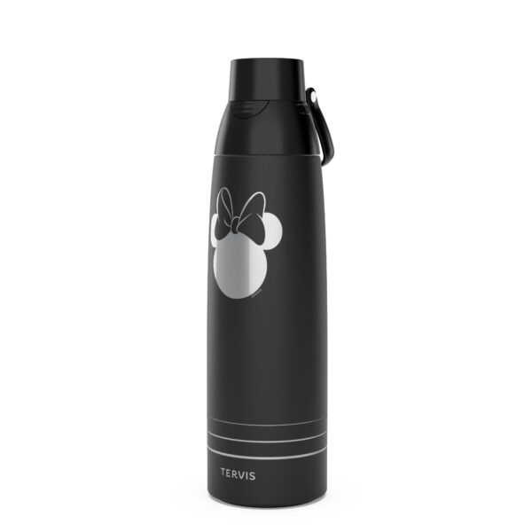 Botella de agua Termo Tervis 1472420 Disney Minnie Mouse Silueta Grabada Acero Inoxidable Doble Pared 36oz