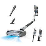 Aspiradora inalámbrica Shark PowerPro Flex Reveal Plus IZ382H FloorDetect Dirt-Reveal HEPA 50 minutos cepillo autolimpia