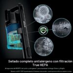 Aspiradora inalámbrica Shark PowerPro Flex Reveal Plus IZ382H FloorDetect Dirt-Reveal HEPA 50 minutos cepillo autolimpia