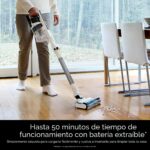Aspiradora inalámbrica Shark PowerPro Flex Reveal Plus IZ382H FloorDetect Dirt-Reveal HEPA 50 minutos cepillo autolimpia
