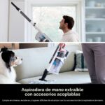 Aspiradora inalámbrica Shark PowerPro Flex Reveal Plus IZ382H FloorDetect Dirt-Reveal HEPA 50 minutos cepillo autolimpia