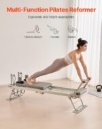 VEVOR Pilates Reformer Foldable, Suitable for Intermediate and Beginners Users, Pilates Equipment for Home Gym Studio Us
