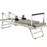 VEVOR Pilates Reformer Foldable, Suitable for Intermediate and Beginners Users, Pilates Equipment for Home Gym Studio Us