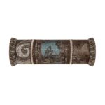 Juego de edredón paisley jacquard vintage 9 piezas TOPLUXE LM-Mehrangarh-King King con fundas europeas ropa de cama para