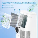 Aire Acondicionado Portátil Hipicute VCqZFB0uzkbzwurWPBgRogocUJ24 14000 BTU 3 en 1 refrigeración deshumidificador ventil