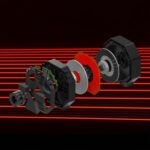 Volante de Carreras Sim con Pedales Thrustmaster T598 4469033 accionamiento directo 5 Nm retroalimentación de fuerza com