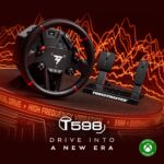 Volante de Carreras Sim con Pedales Thrustmaster T598 4469033 accionamiento directo 5 Nm retroalimentación de fuerza com