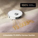 Robot aspirador y trapeador Dreame L40s Ultra AE RLL77SE 19000 Pa vaciado automático trapeador autolimpiante 167°F selec