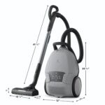 Aspiradora Canister con Bolsa Electrolux Ultimate800 EHVS80W5AG, HEPA, LED, Cable 6.4m, Boquilla 3 en 1