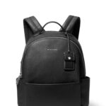 Mochila Michael Kors 30T5S3XB2L-001 mediana Sable para mujer color negro bolsa de piel casual urbana