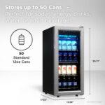 Enfriador de Bebidas Frigobar Minibar Refrigerador Compacto TCLAPL TRV050FAS
