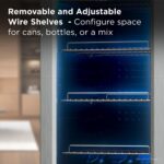 Enfriador de Bebidas Frigobar Minibar Refrigerador Compacto TCLAPL TRV050FAS