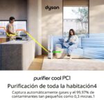 Purificador de aire con ventilador torre Dyson Pure Cool TP11 filtro HEPA oscilacion 350 grados 10 velocidades sin aspas