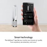 Purificador de aire con ventilador torre Dyson Pure Cool TP11 filtro HEPA oscilacion 350 grados 10 velocidades sin aspas