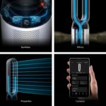 Purificador de aire con ventilador torre Dyson Pure Cool TP11 filtro HEPA oscilacion 350 grados 10 velocidades sin aspas