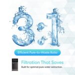 Dispensador de Agua con Gas y Purificador Brio Q60 CLCTPOU60UVRO1 de Mesa Sin Plomería con Tanque Recargable Ósmosis Inv
