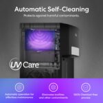 Dispensador enfriador de agua con máquina de hielo Brio CLBL420SCIC ICE 420 carga inferior para garrafón de 20 litros 5