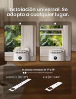 Aire acondicionado portátil DREO DR-HAC005S 12000 BTU ASHRAE 8000 BTU DOE 3 en 1 enfriador ventilador deshumidificador W