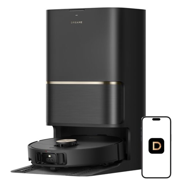 Robot Aspirador y Mopa DREAME L50 Ultra RLL94CE Negro, 19,500Pa, DuoBrush HyperStream, ProLeap 6cm, Vaciado Automático 1