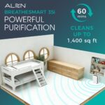 Purificador de aire Alen BreatheSmart 35i filtro HEPA grado médico con neutralizador de olores cobertura 500 a 1000 pies