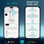 Purificador de aire Alen BreatheSmart 35i filtro HEPA grado médico con neutralizador de olores cobertura 500 a 1000 pies