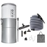 Aspiradora Central OVO PAK70D 700W 35L Filtración Híbrida Motor 2 Etapas Kit Accesorios 30 pies
