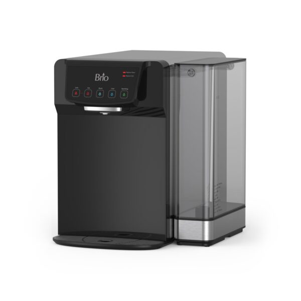 Dispensador Enfriador Purificador de Agua de Mesa Brio CLCTPOU630UV2SB con Filtro de 2 Etapas Esterilizador UV Agua con