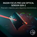 Mouse Inalámbrico Razer DeathAdder V4 Pro 56g HyperSpeed Gen-2 Sensor Focus Pro 45K DPI Rueda Óptica
