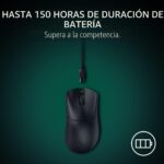 Mouse Inalámbrico Razer DeathAdder V4 Pro 56g HyperSpeed Gen-2 Sensor Focus Pro 45K DPI Rueda Óptica