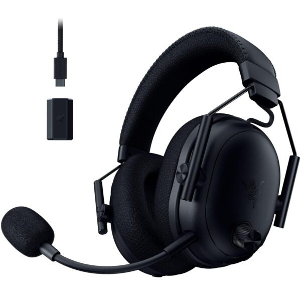 Auriculares Inalámbricos Gaming Razer BlackShark V3 Pro ANC 70h Multimodo 2.4GHz Bluetooth USB Micrófono Desmontable