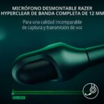 Auriculares Inalámbricos Gaming Razer BlackShark V3 Pro ANC 70h Multimodo 2.4GHz Bluetooth USB Micrófono Desmontable