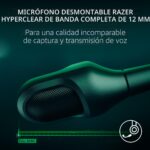 Audífonos Gamer Razer BlackShark V3 Pro RZ04-05400300-R3U1 Inalámbricos ANC para Xbox con Drivers TriForce Bio-Celulosa