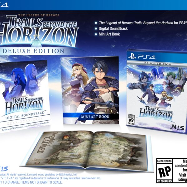 Juego The Legend of Heroes Trails beyond the Horizon Deluxe Edition Koei Tecmo 0810100865016 PlayStation 4 RPG