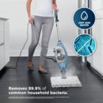 Mopa de vapor desmontable 5 en 1 SharkNinja Lift-Away S3972BRN pisos duros sellados cocinas baños tapicería autos lechad
