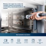 Mopa de vapor desmontable 5 en 1 SharkNinja Lift-Away S3972BRN pisos duros sellados cocinas baños tapicería autos lechad