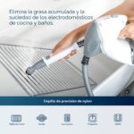 Mopa de vapor desmontable 5 en 1 SharkNinja Lift-Away S3972BRN pisos duros sellados cocinas baños tapicería autos lechad