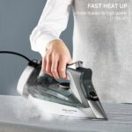 Plancha de Vapor Rowenta Focus Excellence DW5432U1 1750 W Cable Retráctil Pantalla LED Suela Microsteam HD 400 Orificios