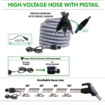 Aspiradora central compacto OVO PAK63-.18CD 630 vatios 18L 4.75 galones kit accesorios alfombras 30 pies condominio bols
