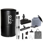 Aspiradora Central Compacta OVO PAK63-.18D 630 Airwatts 18L Con Bolsa Desechable Kit Accesorios 30 pies