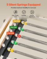 VEVOR Pilates Reformer, Reformer Pilates Machine with Cadillac Trapeze Table or Tower & Mat, Pilates Equipment for Home
