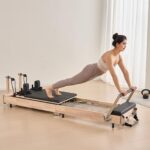 VEVOR Pilates Reformer, Reformer Pilates Machine with Cadillac Trapeze Table or Tower & Mat, Pilates Equipment for Home